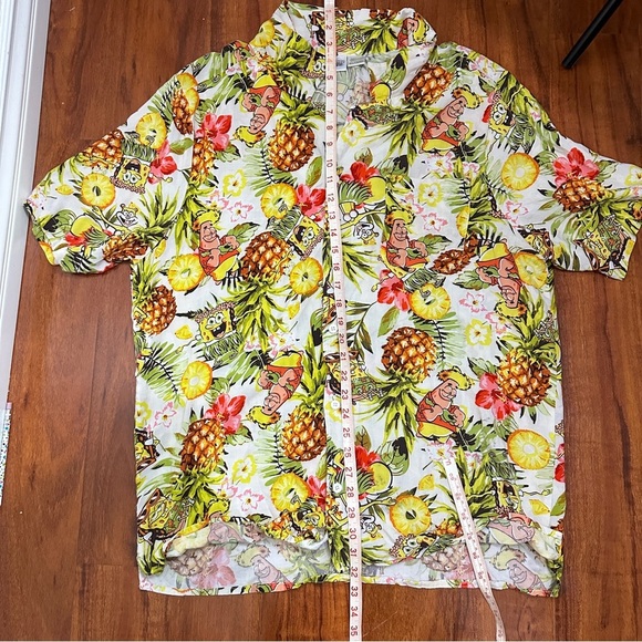 Spongebob Squarepants Vintage Button Up Shirt Size XXL - Picture 6 of 6